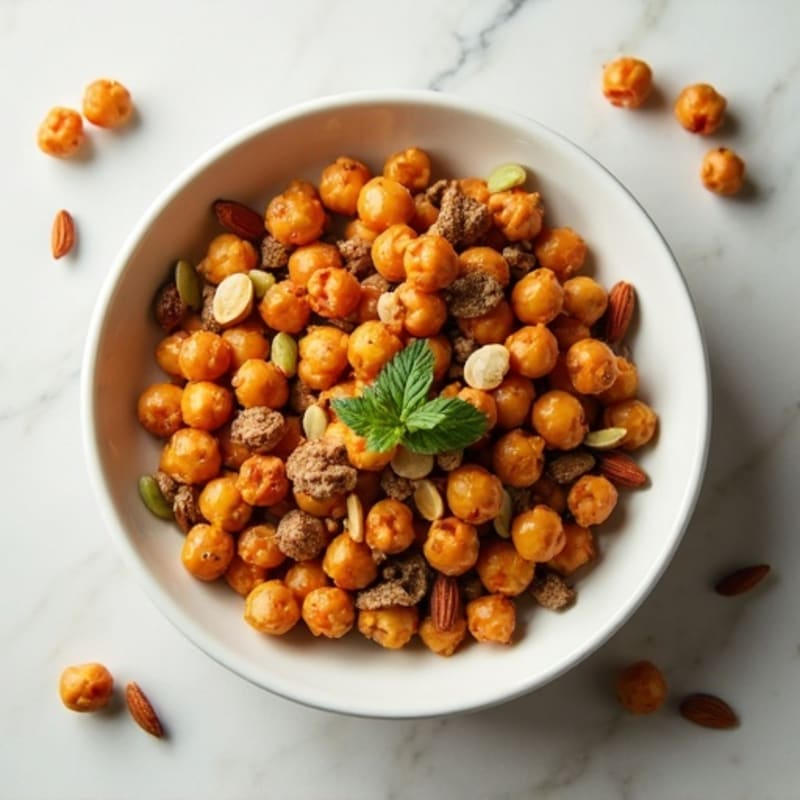 Crunchy Roasted Chickpea Trail Mix