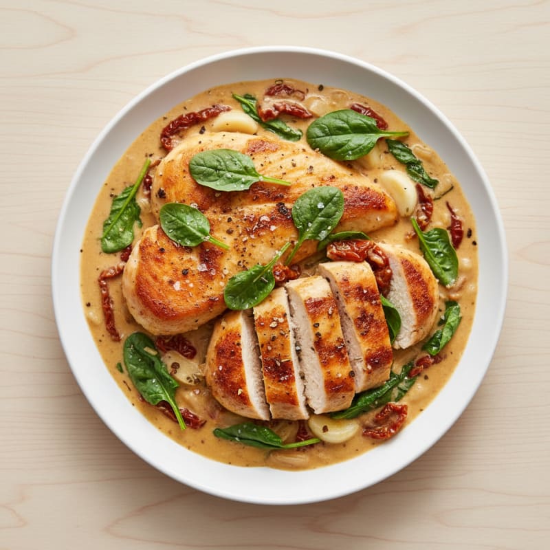 Creamy Tuscan Chicken Skillet
