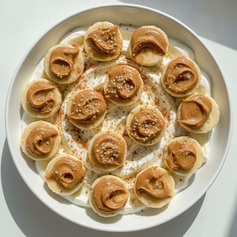 Almond Butter Banana Bites