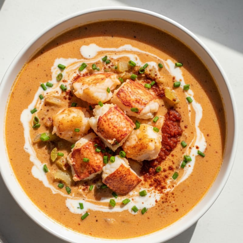 Buttery Lobster Bisque
