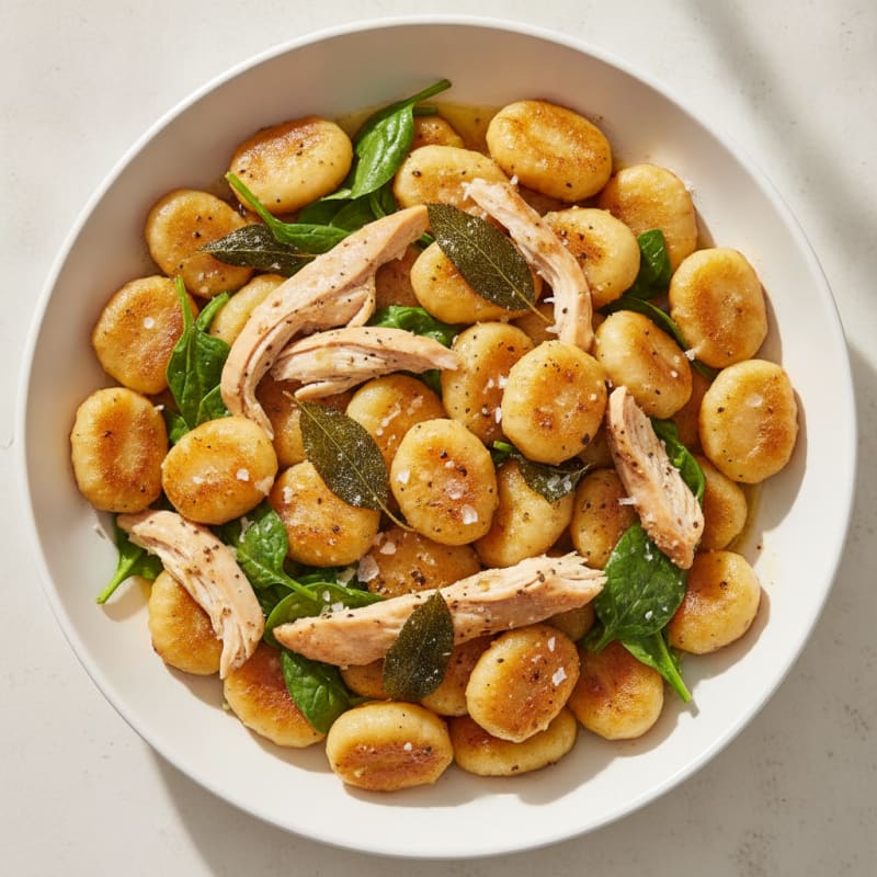 Ricotta Gnocchi with Sage Butter Sauce