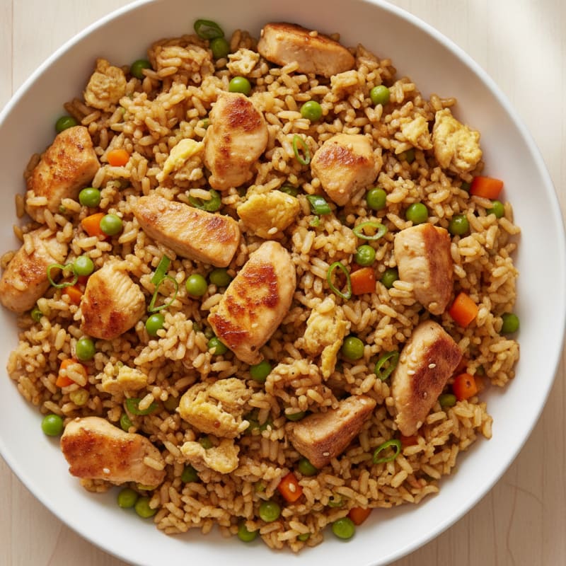 Chicken and Egg Fried Rice