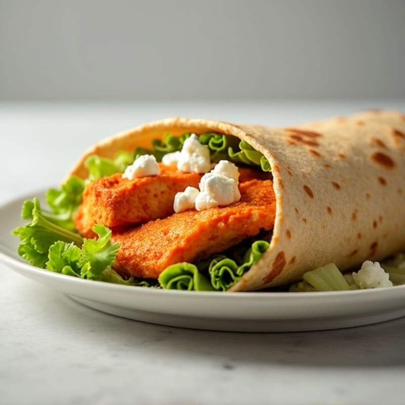 Crispy Buffalo Chicken Wrap