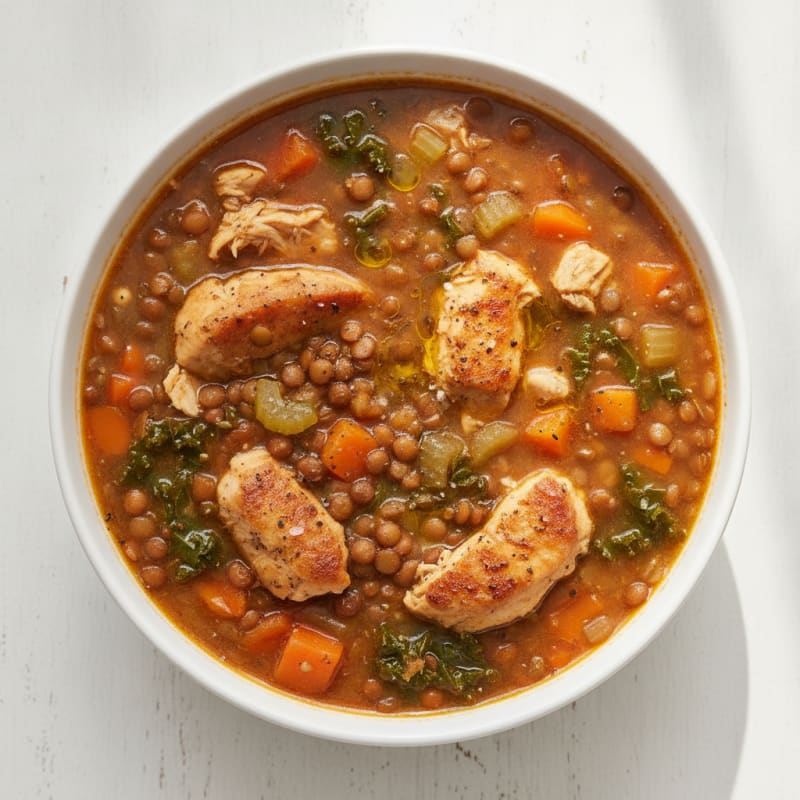 Hearty Vegetable and Lentil Soup