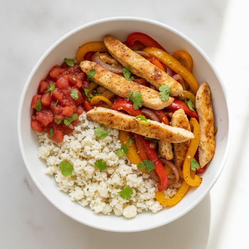 Chicken Fajita Power Bowl