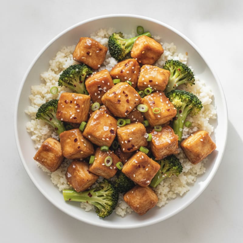Clean General Tso's Chicken Stir-Fry