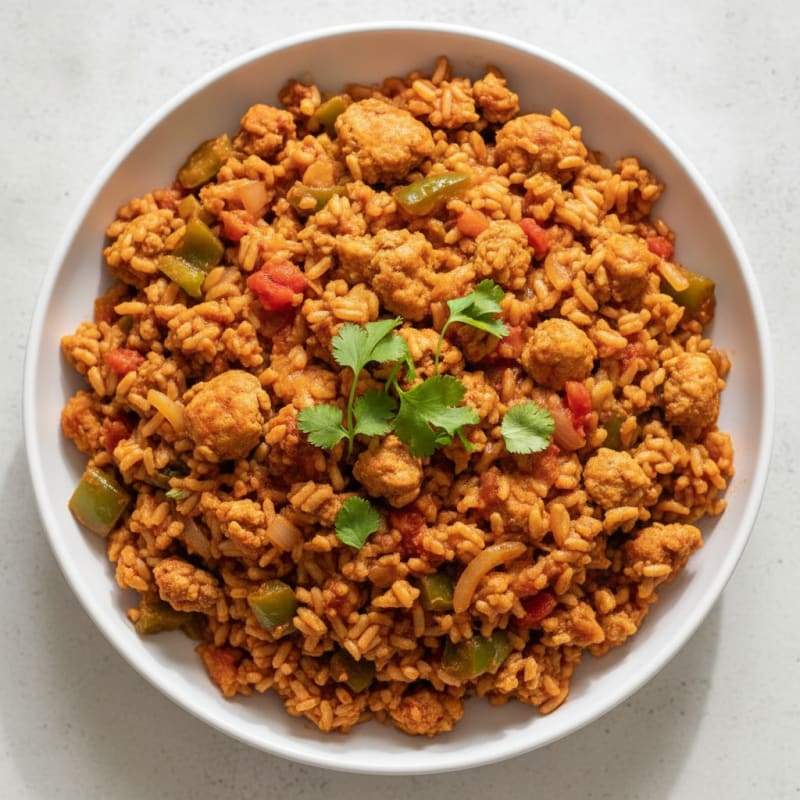 Savory Spanish Rice with Vegetables