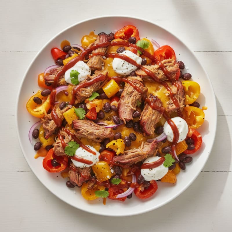 BBQ Pulled Pork Nachos