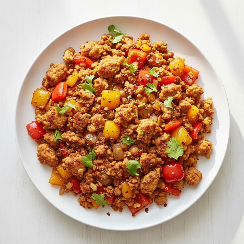 Zesty Turkey and Bell Pepper Skillet