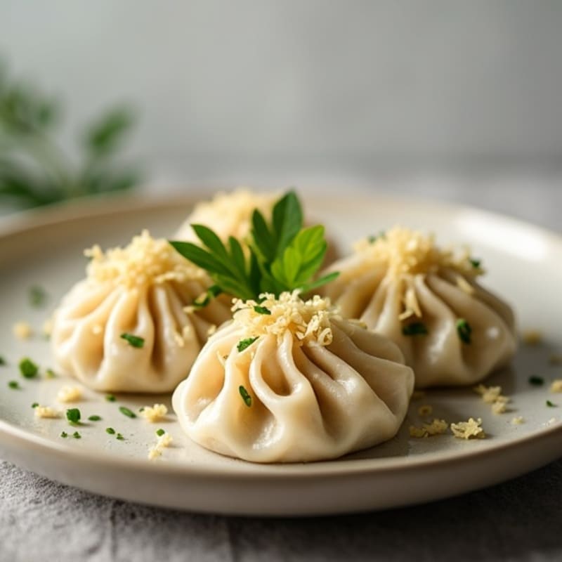 Lightened-Up Shredded Chicken and Herb Dumplings