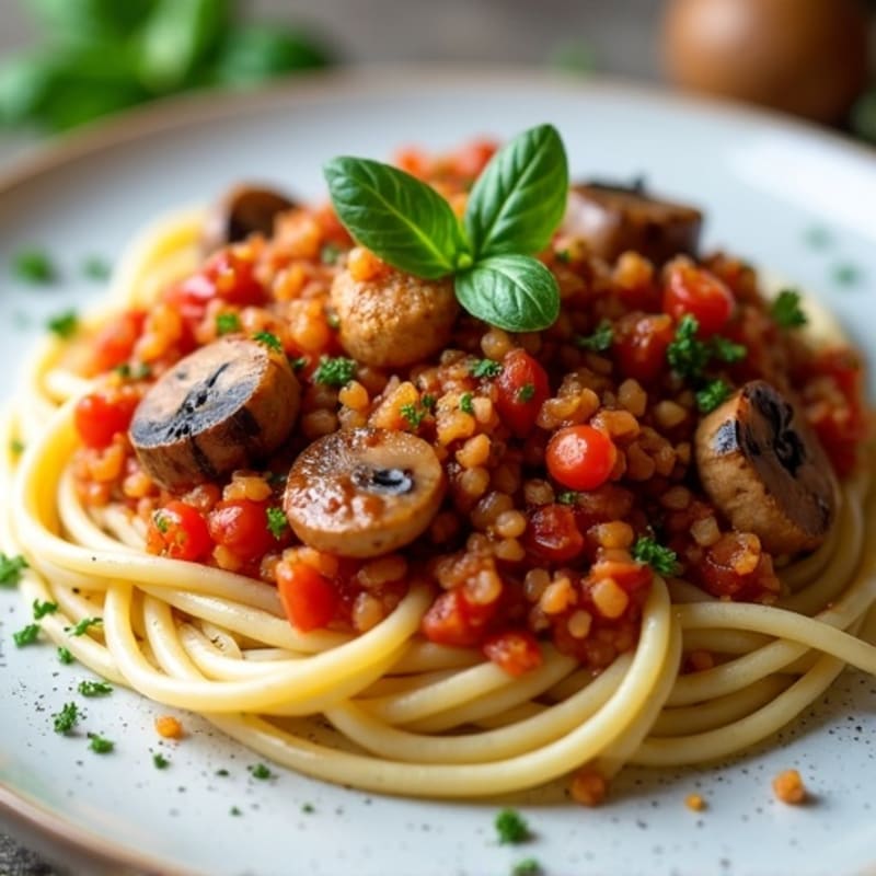 Hearty Mushroom Ragu with Fresh Herbs