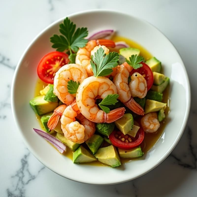 Citrus-Marinated Shrimp and Avocado Ceviche
