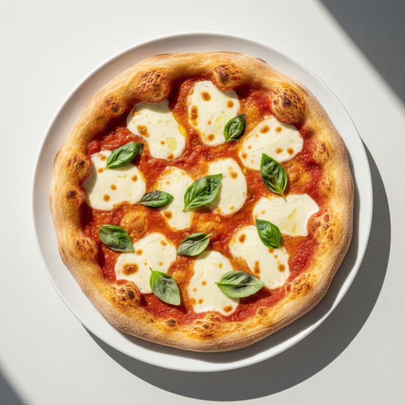 Classic Margherita Pizza with Fresh Basil