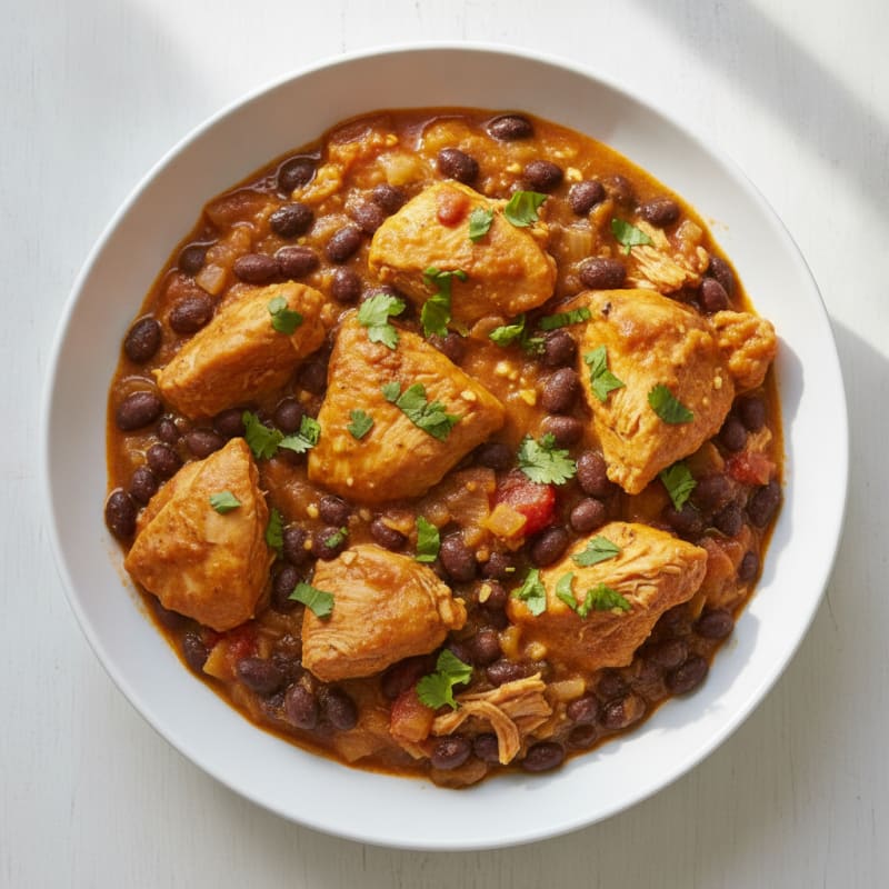 Slow Cooker Bulk Pumpkin Chicken Chili