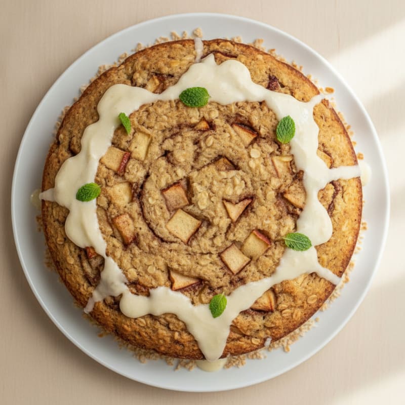 Apple Cinnamon Protein Cake