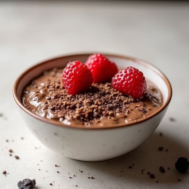 Velvety Chocolate Protein Overnight Oats
