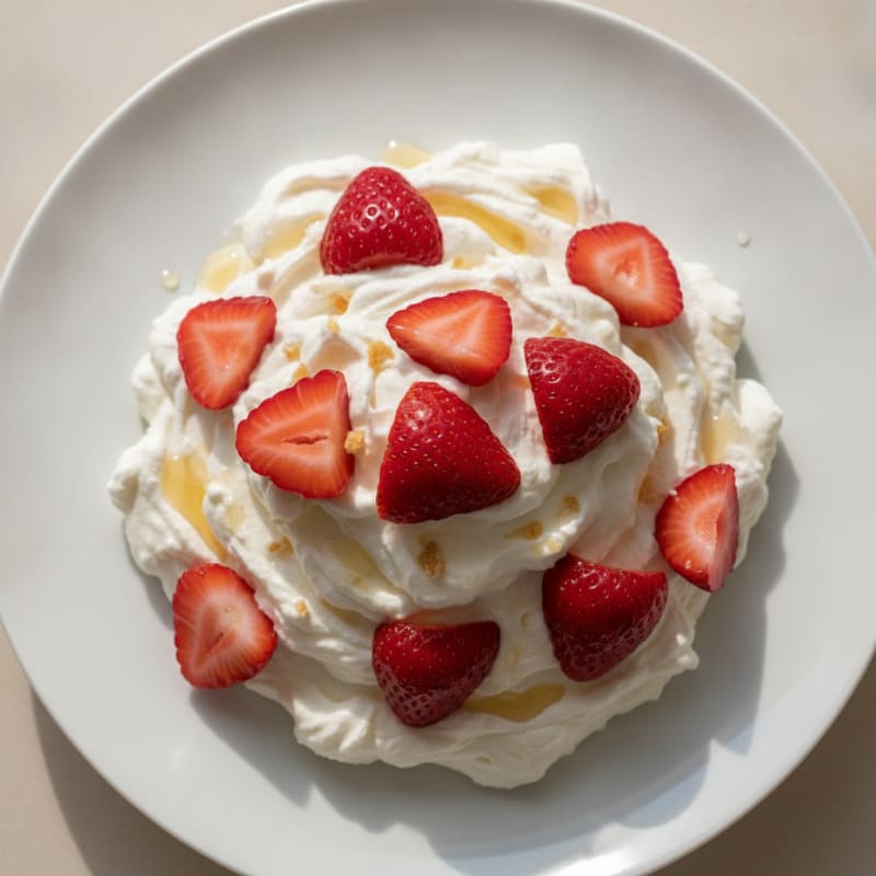 Silky Greek Yogurt Protein Mousse with Berries