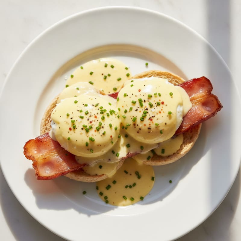 Classic Eggs Benedict with Hollandaise