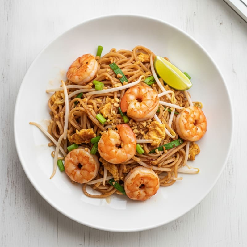 Shrimp Pad Thai Noodles