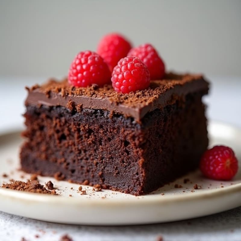 Flourless Dark Chocolate Almond Cake