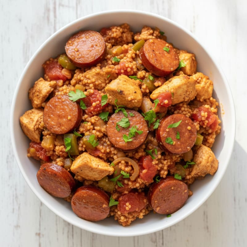 Creole Jambalaya with Andouille Sausage