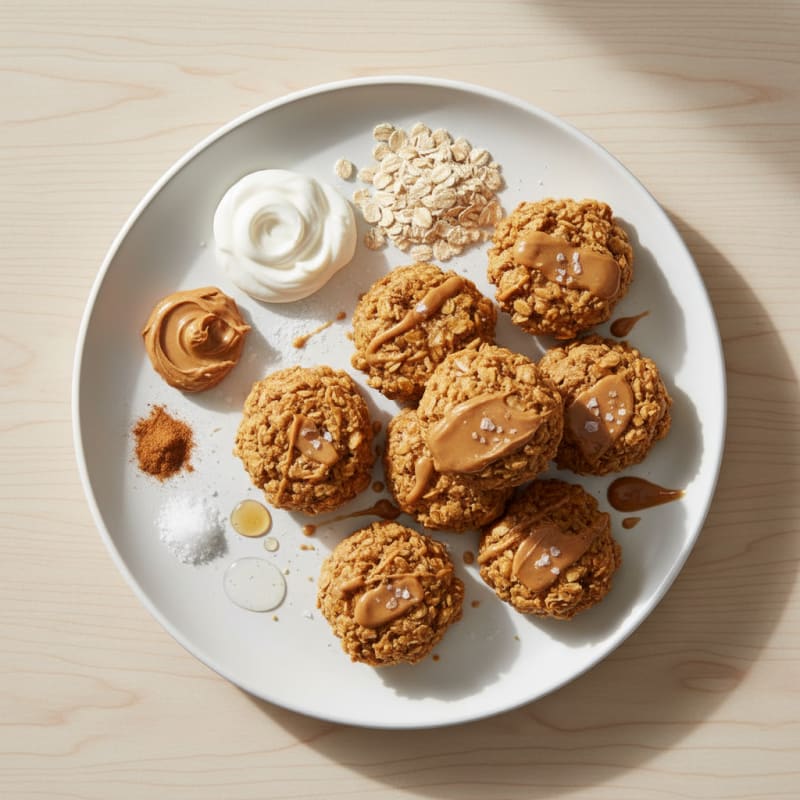 Creamy Peanut Butter Protein Bites