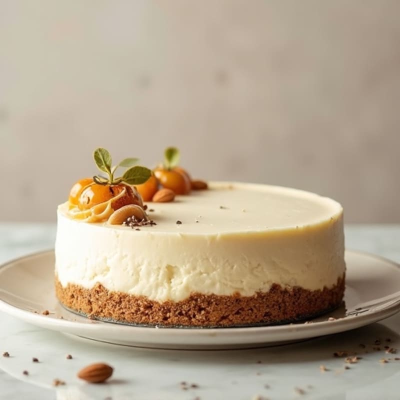 Creamy Greek Yogurt Protein Cheesecake