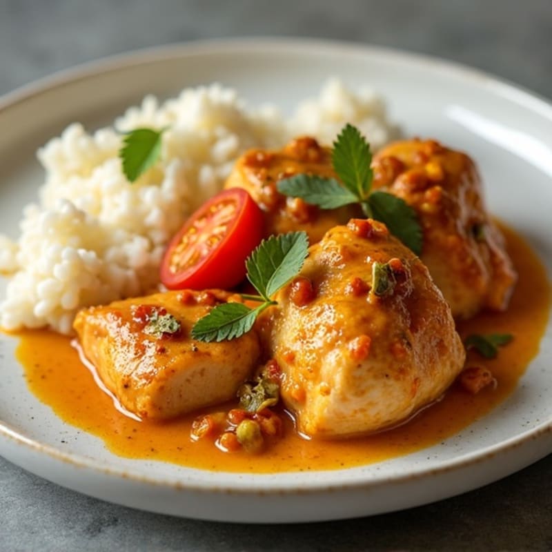 Creamy Coconut-Spiced Butter Chicken