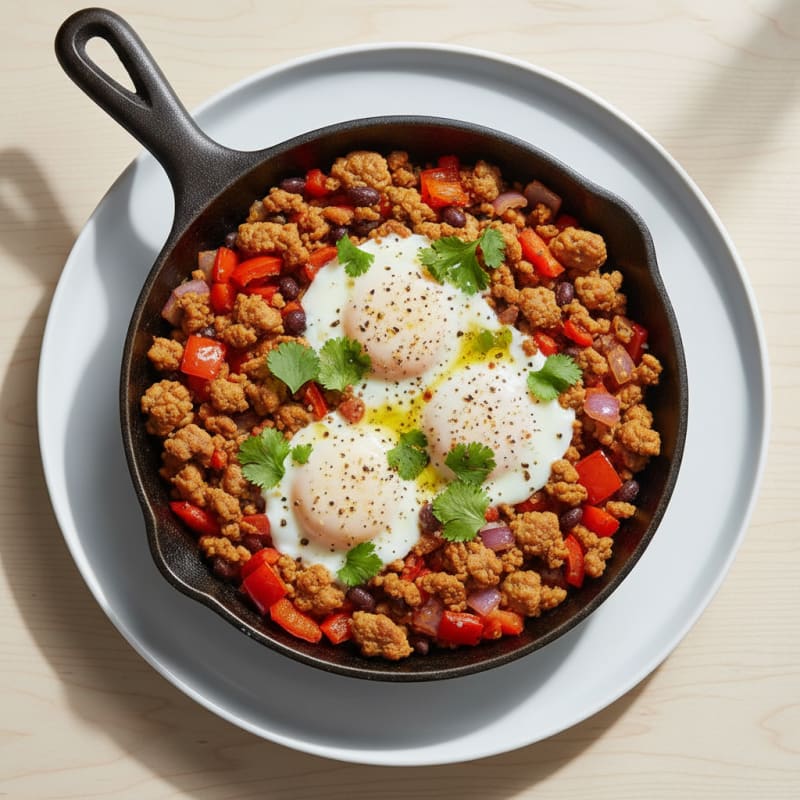 Hearty Grand Slam Breakfast Skillet