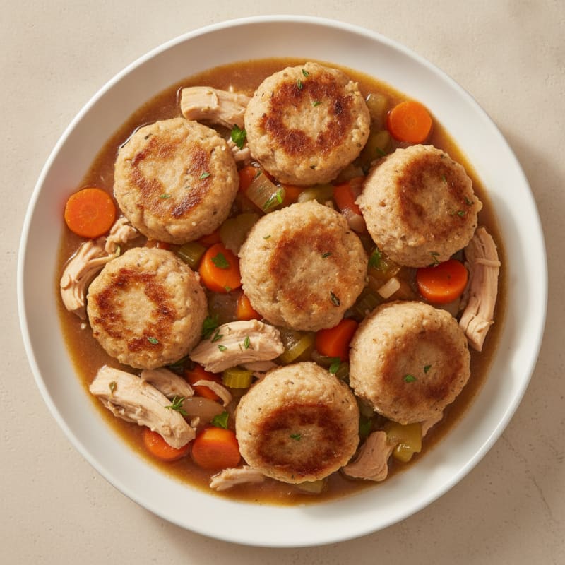 Homestyle Chicken and Herb Dumplings