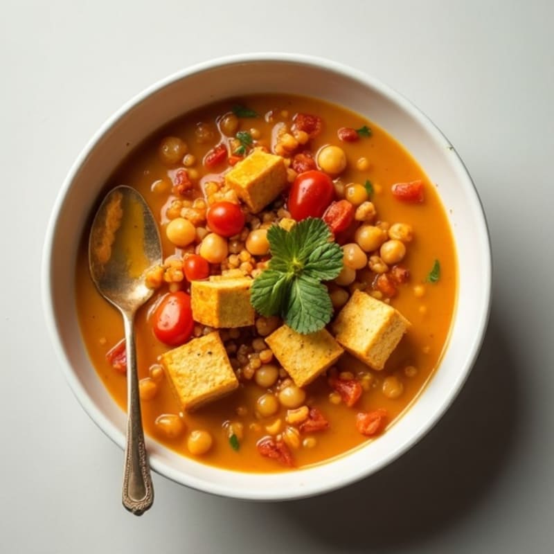 Creamy Spiced Lentil Stew