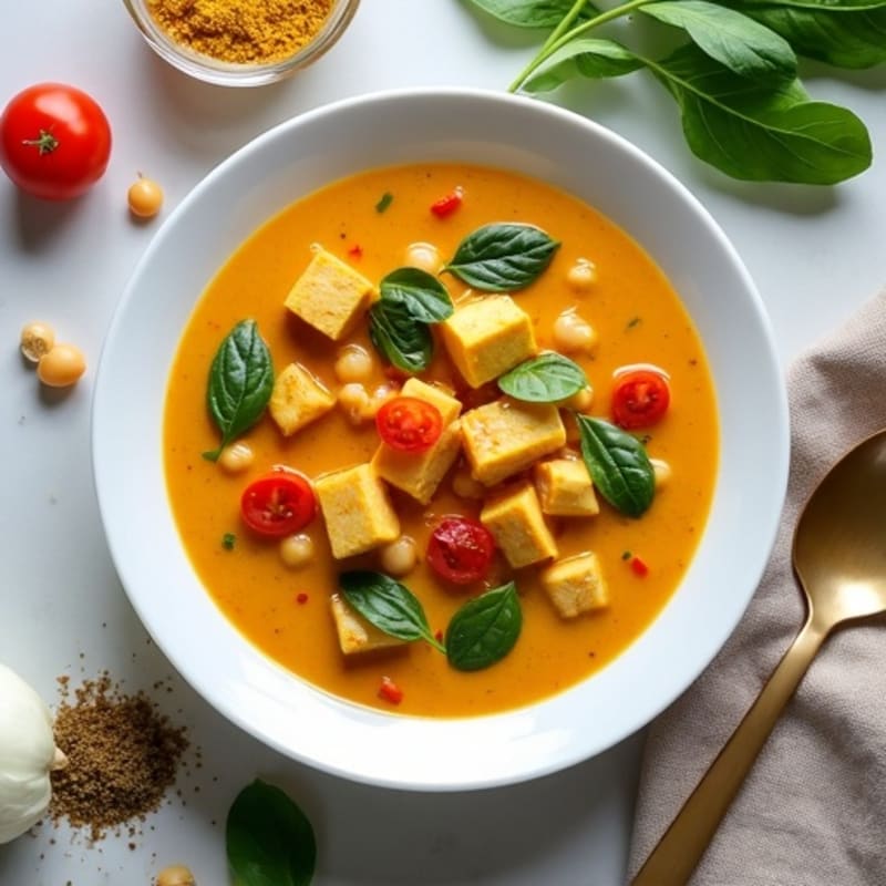 Creamy Coconut Chickpea Curry Stew