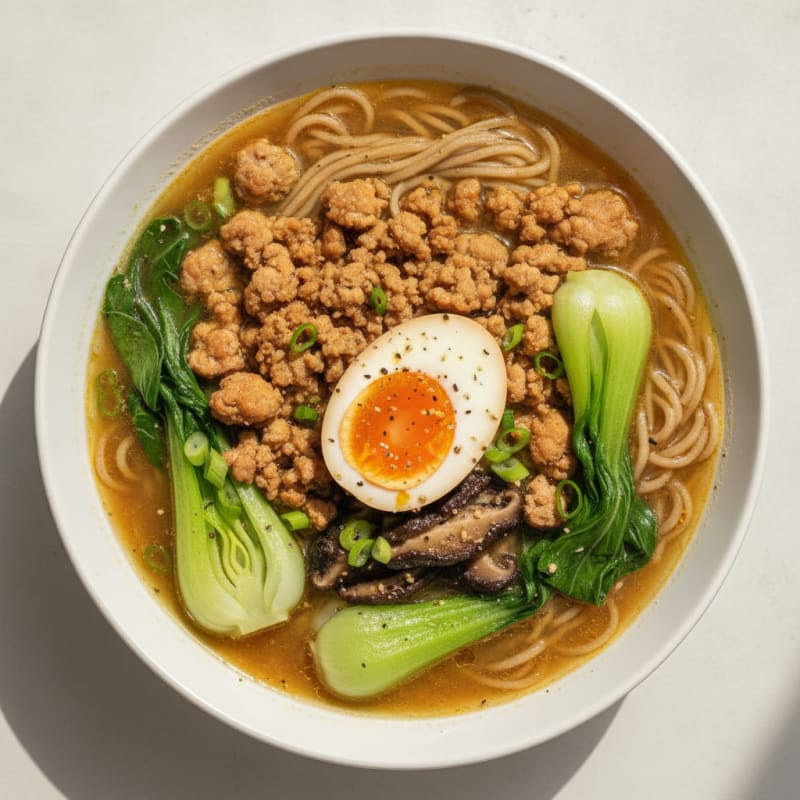 Savory Pork Ramen Bowl
