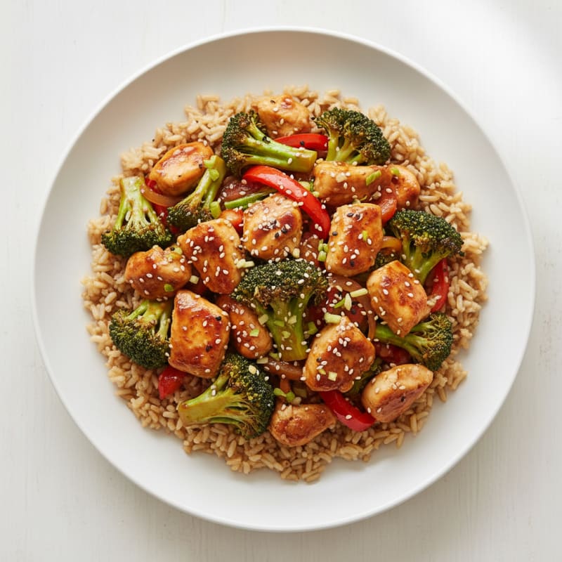 Teriyaki Chicken and Broccoli Stir-Fry