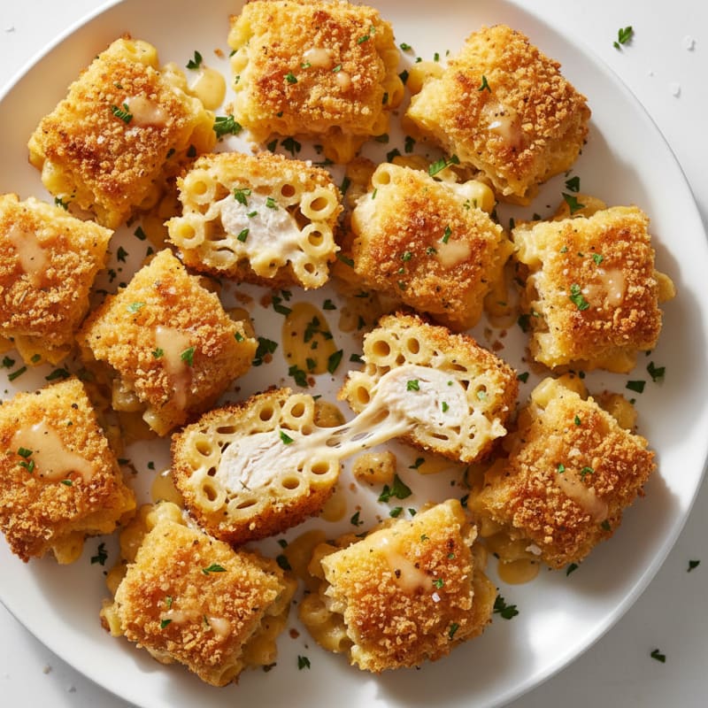 Baked Macaroni and Cheese Bites