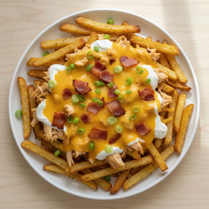 Loaded Bacon Cheddar Fries
