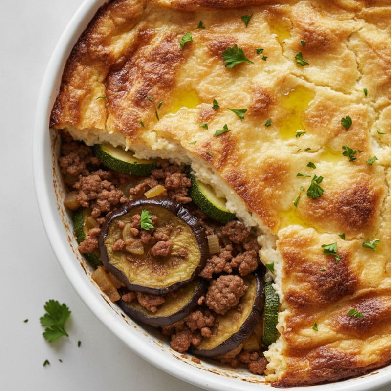 Classic Greek Moussaka Bake