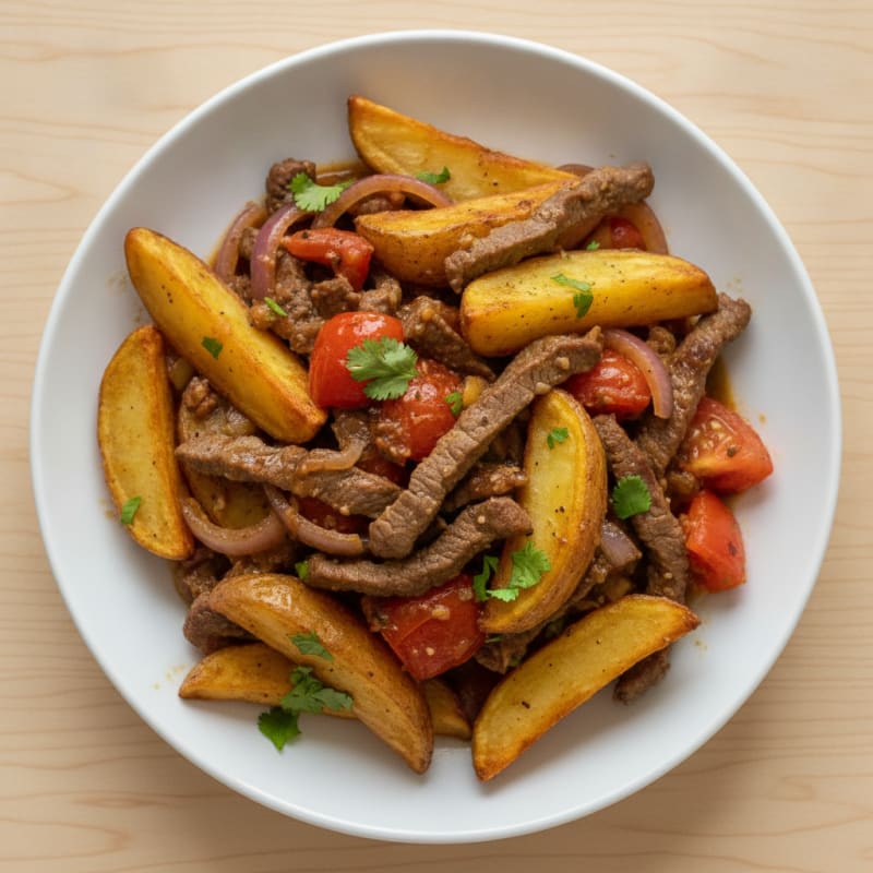 Peruvian Lomo Saltado