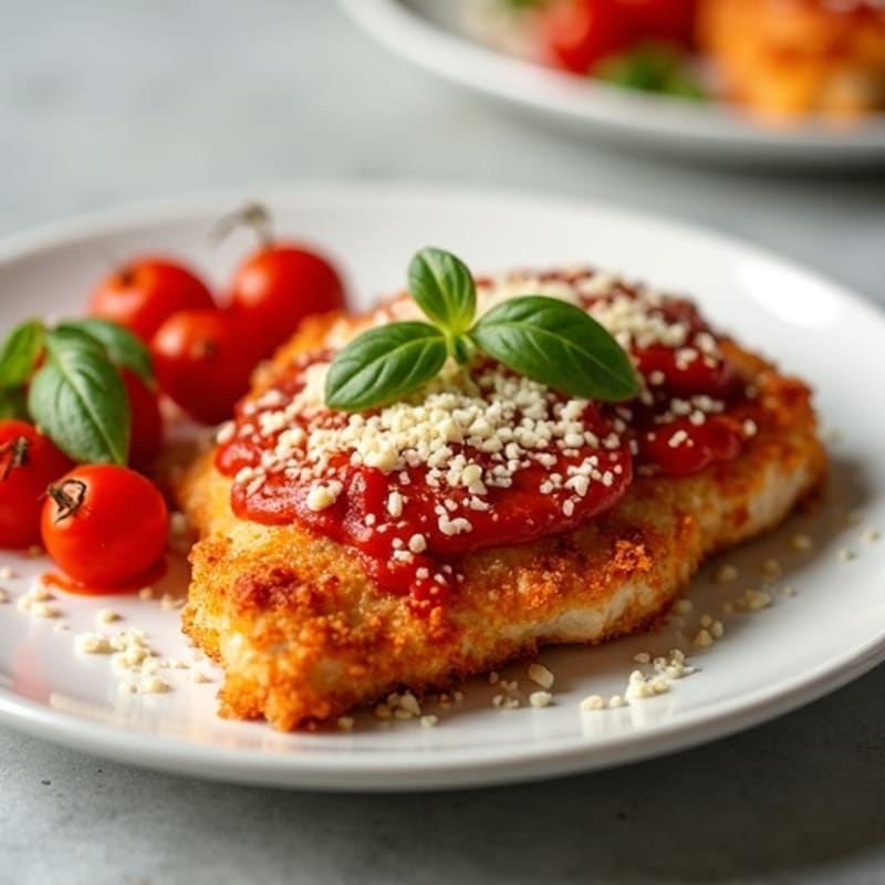 Crispy Baked Chicken Parmesan