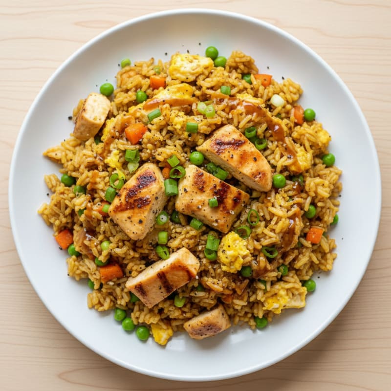 Golden Vegetable Fried Rice