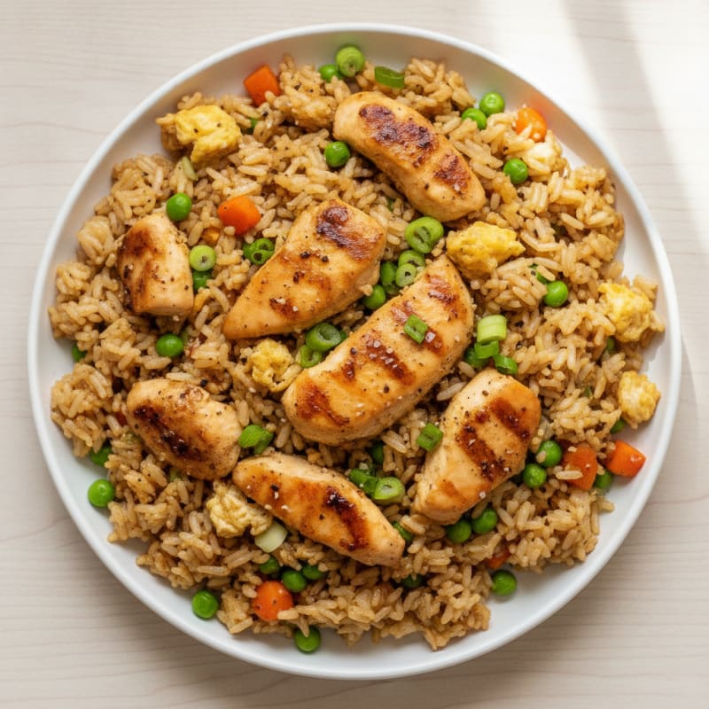 Chicken Fried Rice Skillet