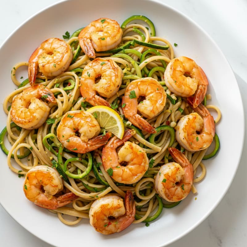 Zesty Garlic Butter Shrimp Scampi