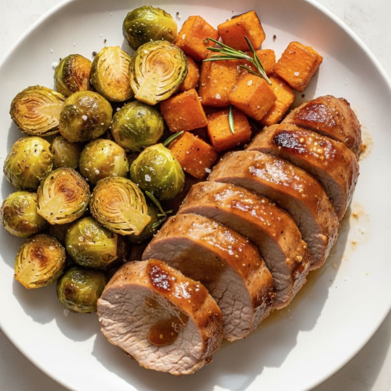 Maple-Glazed Pork Tenderloin