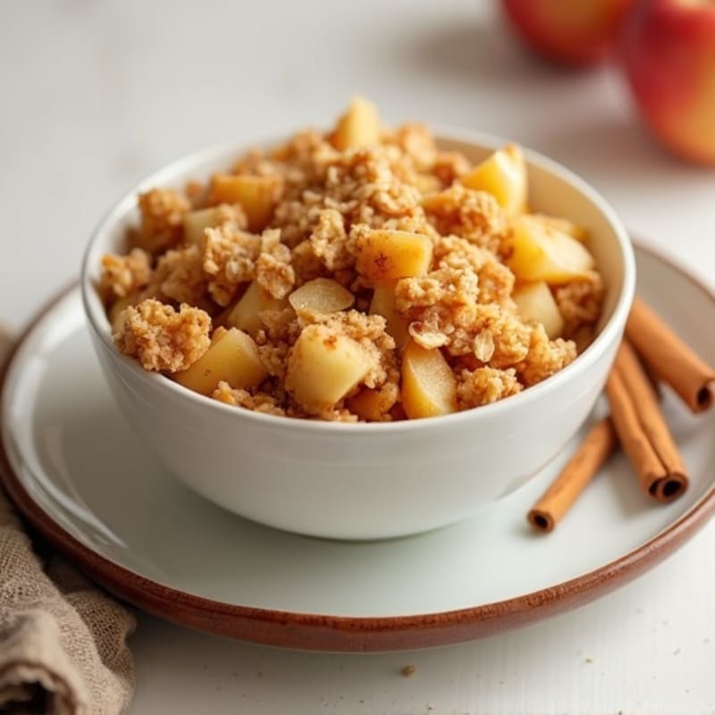 Fresh Baked Cinnamon Apple Oatmeal