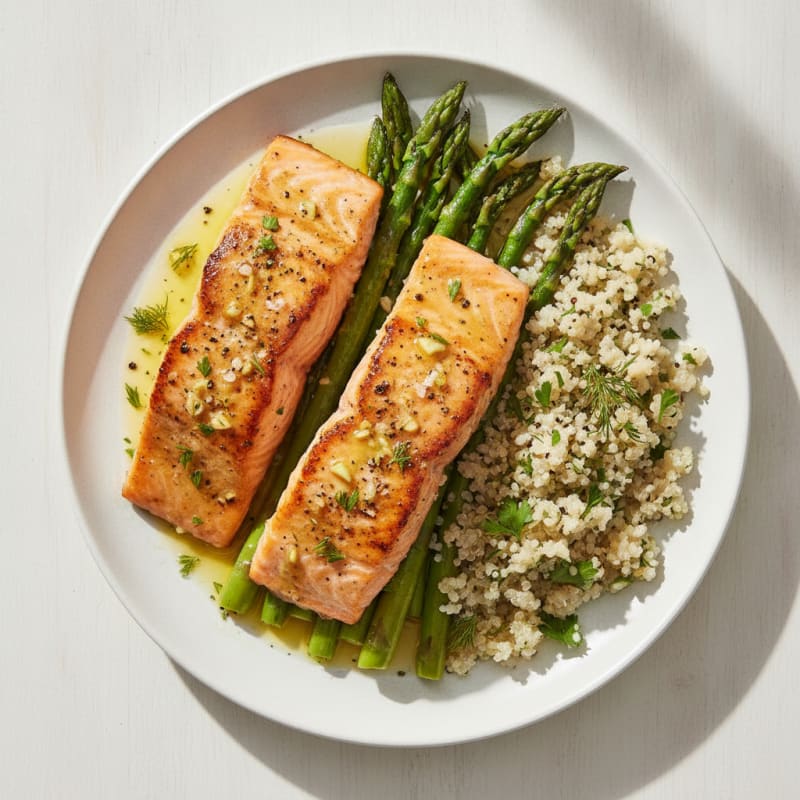 Lemon Herb Grilled Salmon