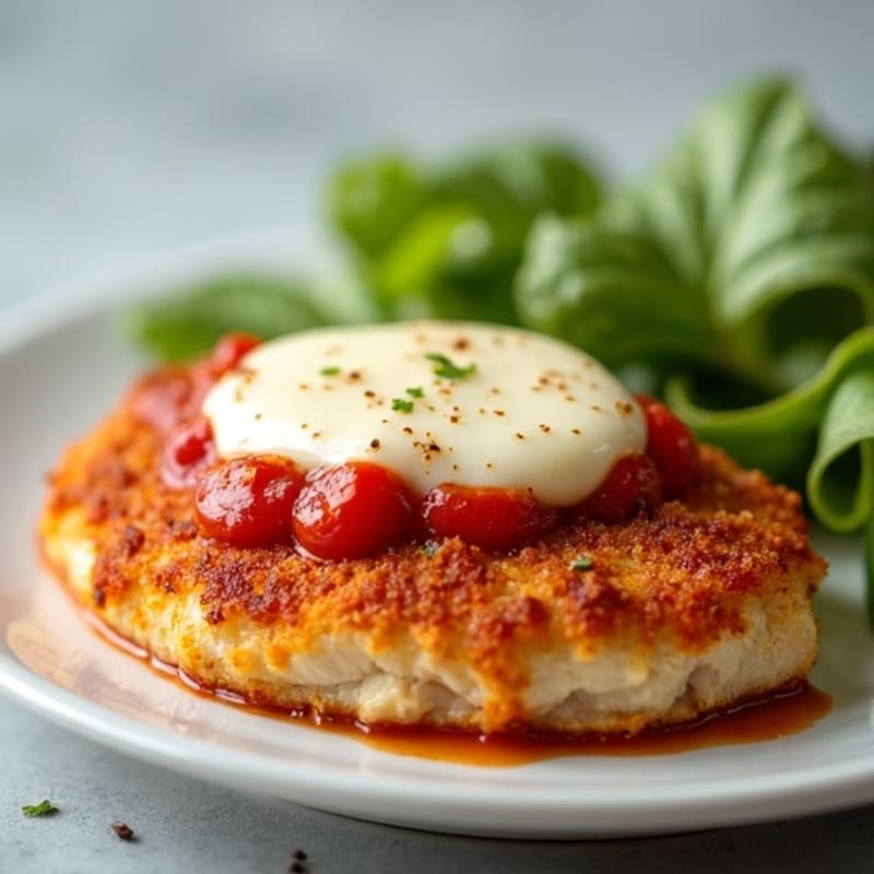 Crispy Baked Chicken Parmesan
