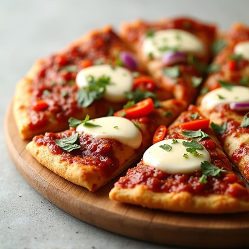 High-Protein BBQ Chicken Pizza
