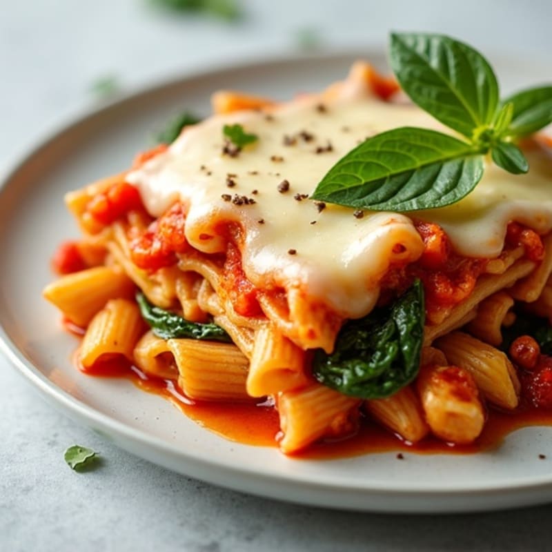 Protein-Packed Turkey and Veggie Baked Ziti