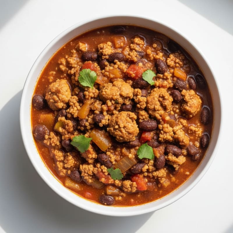 Amaranth and Black Bean Chili