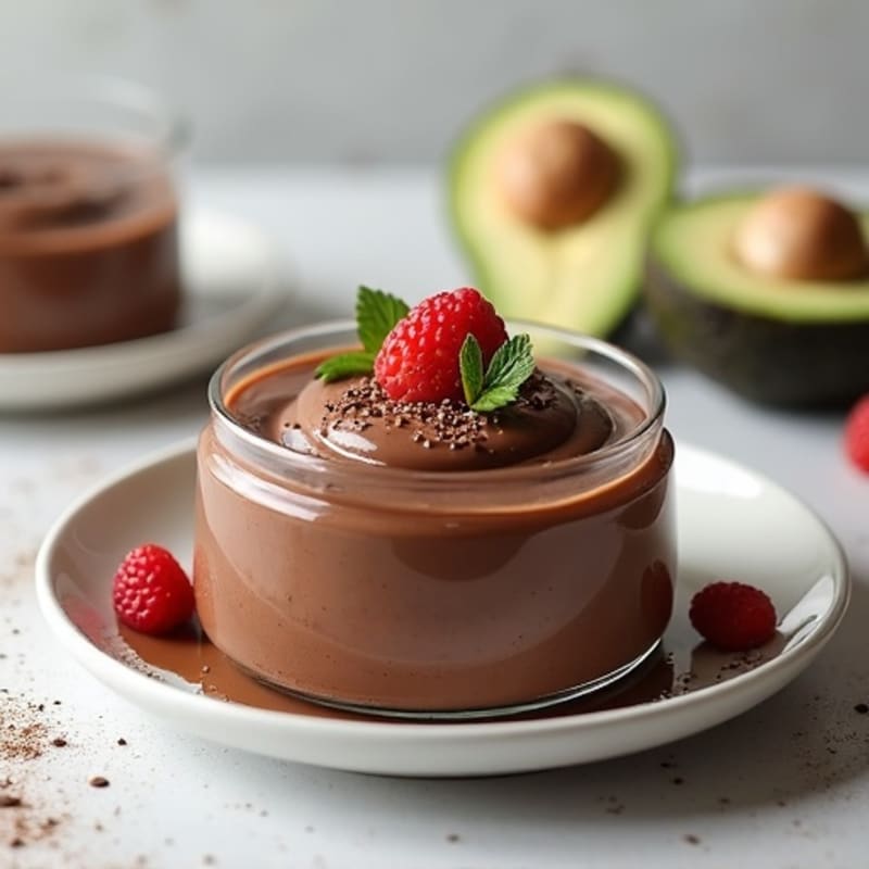 Silky Chocolate Protein Pudding with Greek Yogurt
